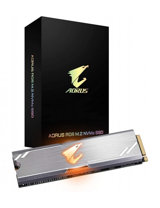 GIGABYTE AORUS RGB M.2 NVMe SSD 512GB - Pcie 3.0