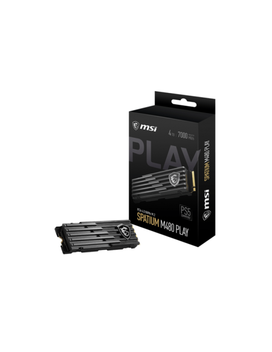 MSI SPATIUM M480 PLAY - PCIe 4.0 NVMe M.2 2To