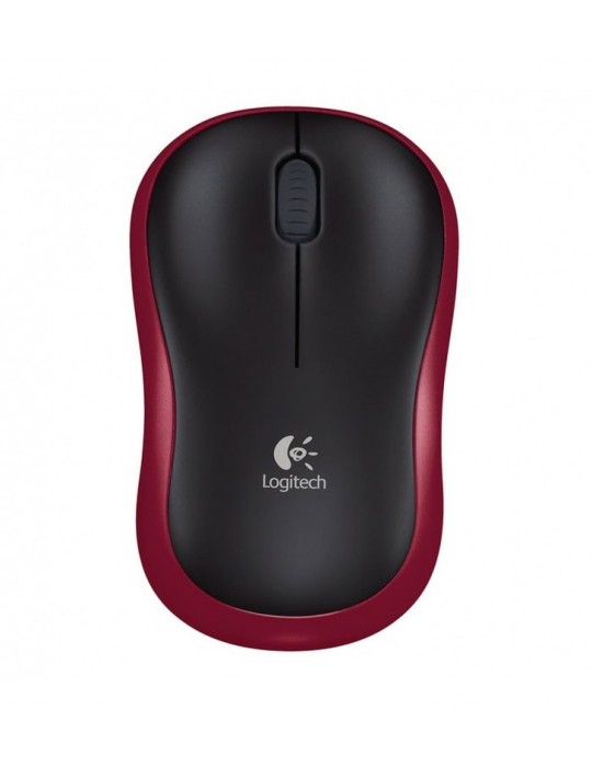 LOGITECH M185 Sans Fil USB Rouge Retail