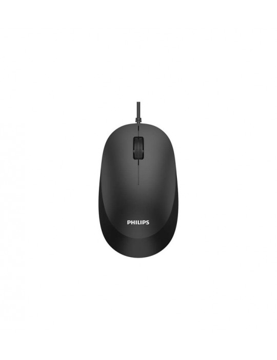 Philips 2000 series SPK7207BL/00 souris Ambidextre USB Type-A Optique 1200 DPI