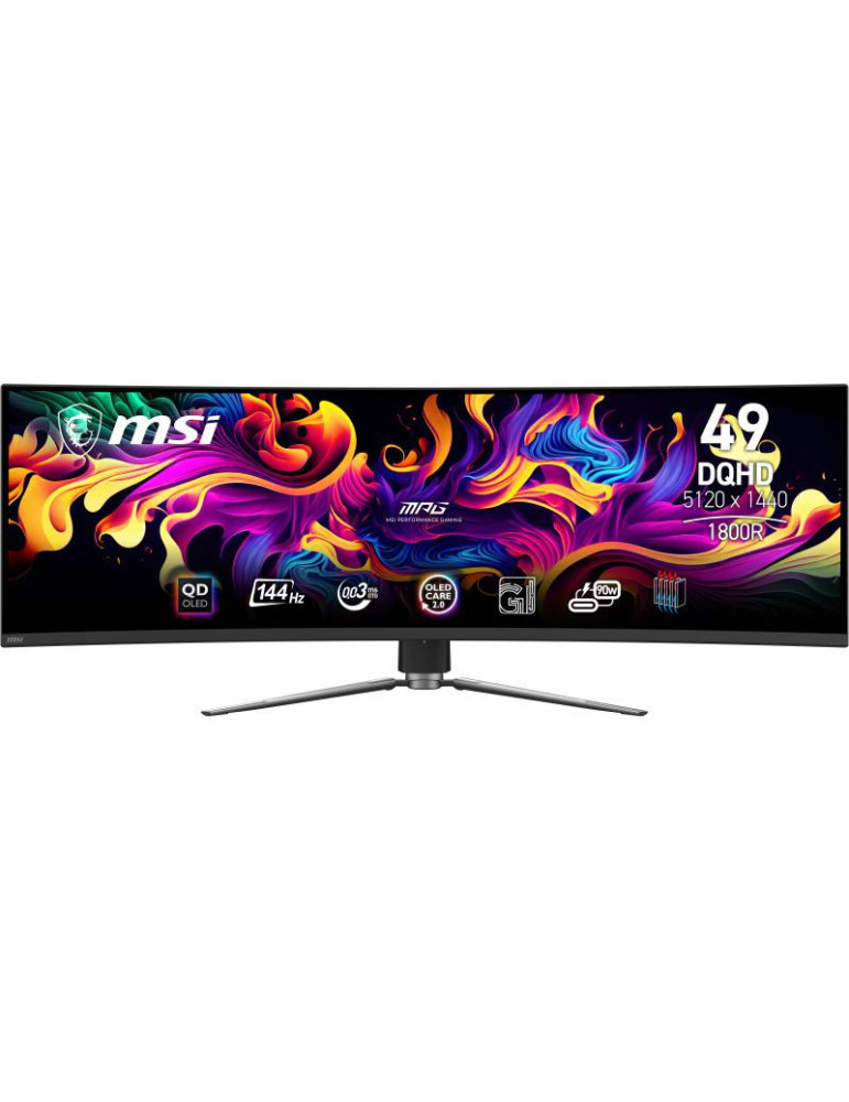 MSI MPG 491CQP QD-OLED écran plat de PC 124,5 cm | DOTIRI