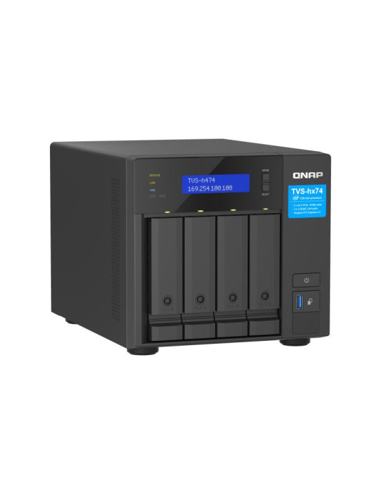QNAP TVS-H474 NAS Tower Intel® Pentium® G7400 8 | DOTIRI