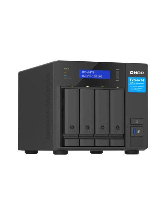 QNAP TVS-H474 NAS Tower Intel® Pentium® G7400 8 | DOTIRI