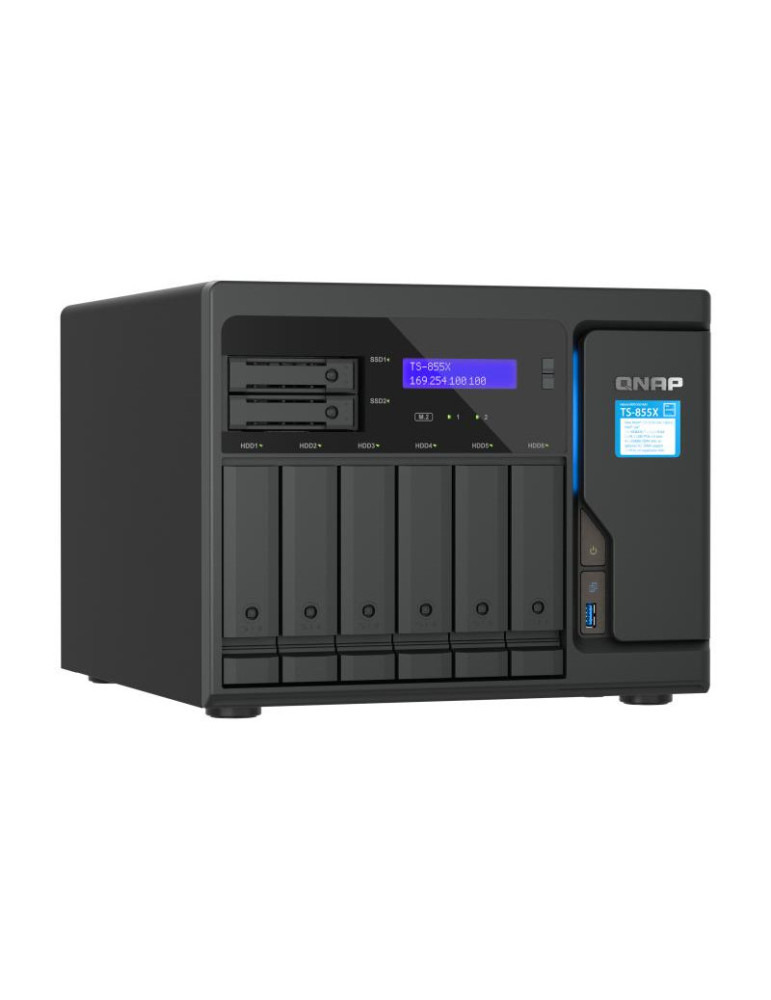 QNAP TS-855X SAN Tower Intel Atom® C5125 8 Go | DOTIRI