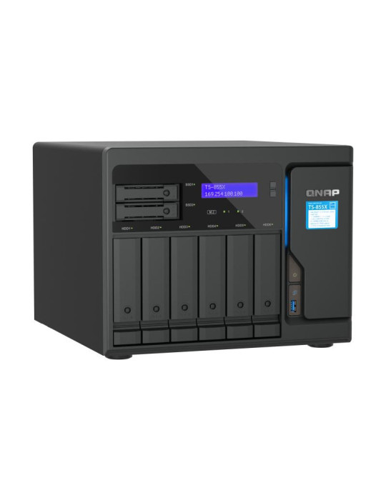QNAP TS-855X SAN Tower Intel Atom® C5125 8 Go | DOTIRI