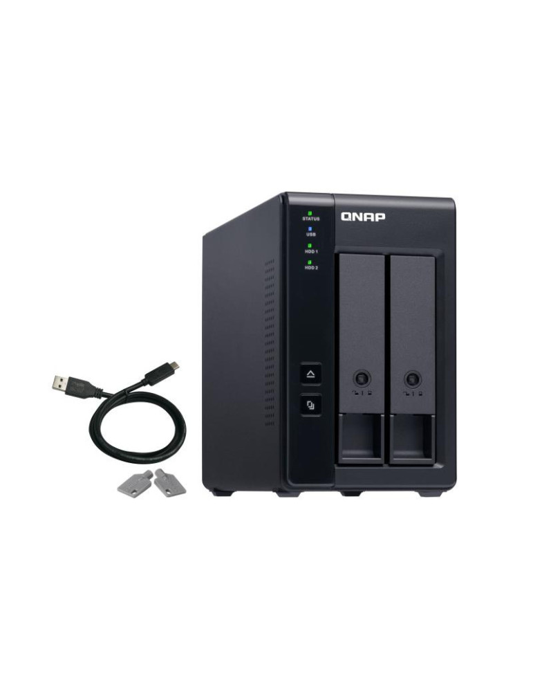 QNAP TR-002 Boitier d'Expansion 2 Baies | DOTIRI