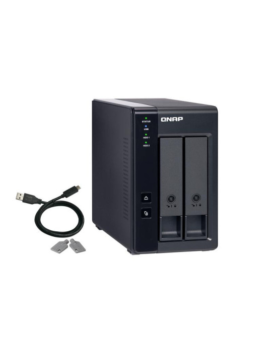 QNAP TR-002 Boitier d'Expansion 2 Baies | DOTIRI
