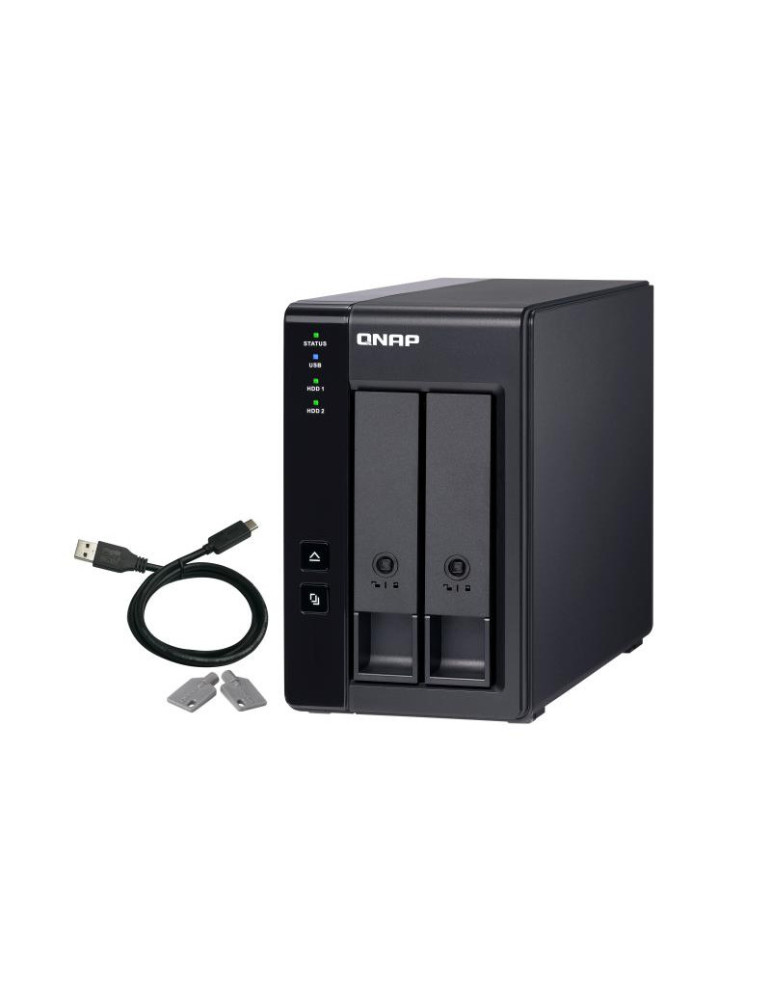 QNAP TR-002 Boitier d'Expansion 2 Baies | DOTIRI