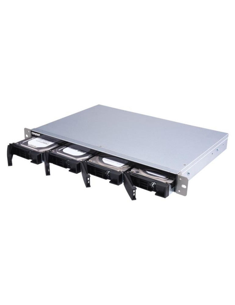 QNAP Rack 1U 4 Baies + PCIe Card | DOTIRI