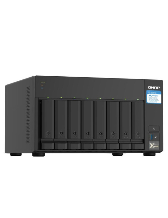 QNAP TS-832PX-4G Serveur NAS 8 Baies | DOTIRI