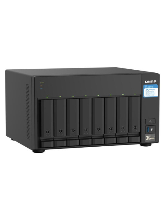 QNAP TS-832PX-4G Serveur NAS 8 Baies | DOTIRI