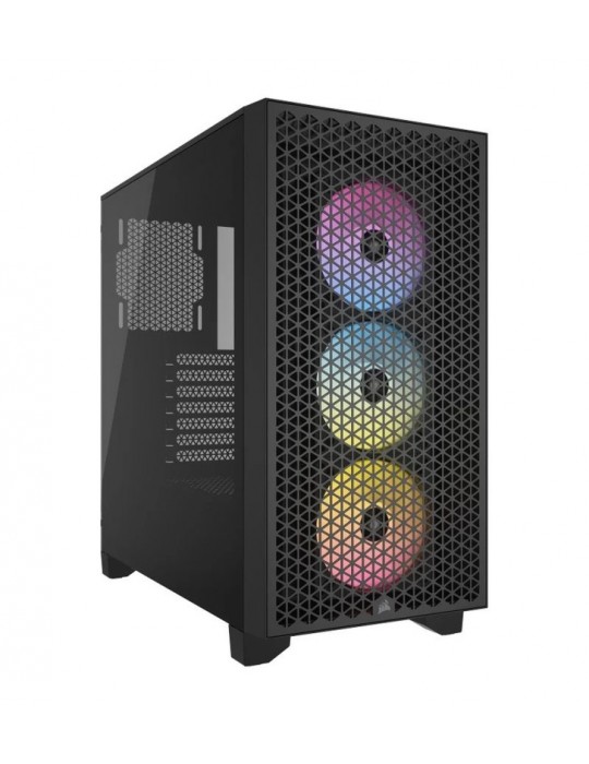 CORSAIR 3000D RGB AIRFLOW TEMPERED GLASS MID-TOWER BLACK