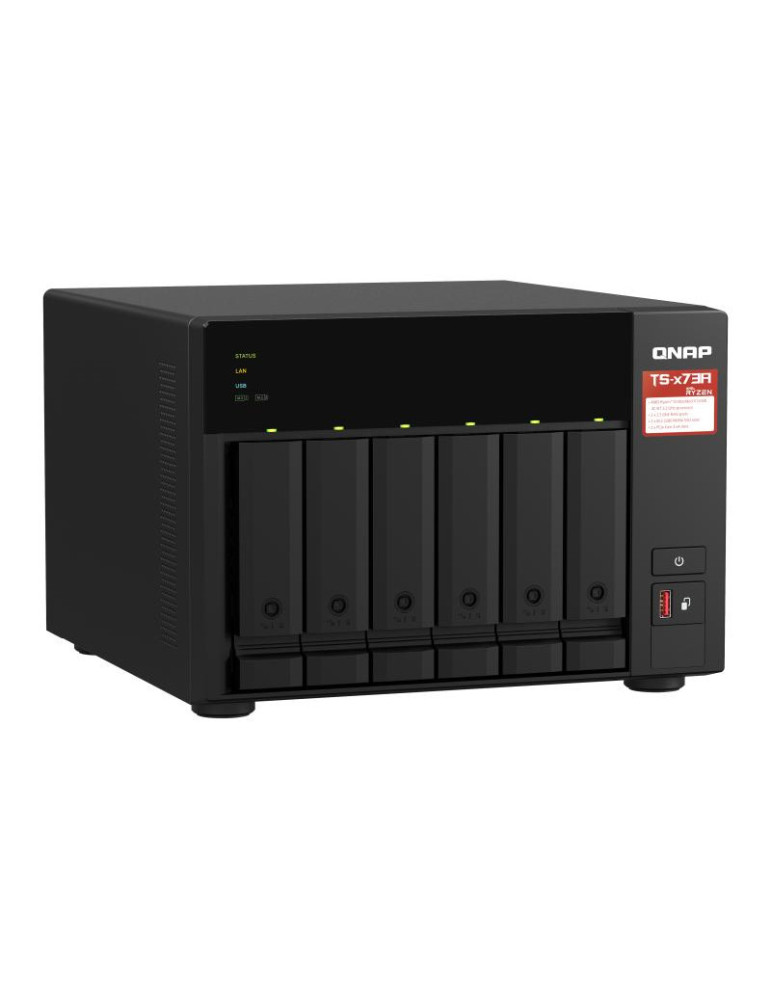 QNAP TS-673A-8G Serveur NAS 6 Baies | DOTIRI