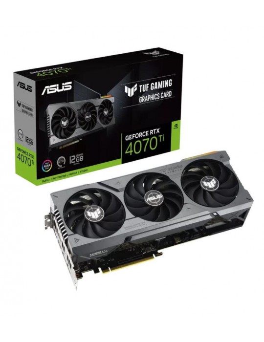 ASUS TUF Gaming TUF-RTX4070TI-12G-GAMING NVIDIA GeForce RTX 4070 Ti 12 Go GDDR6X