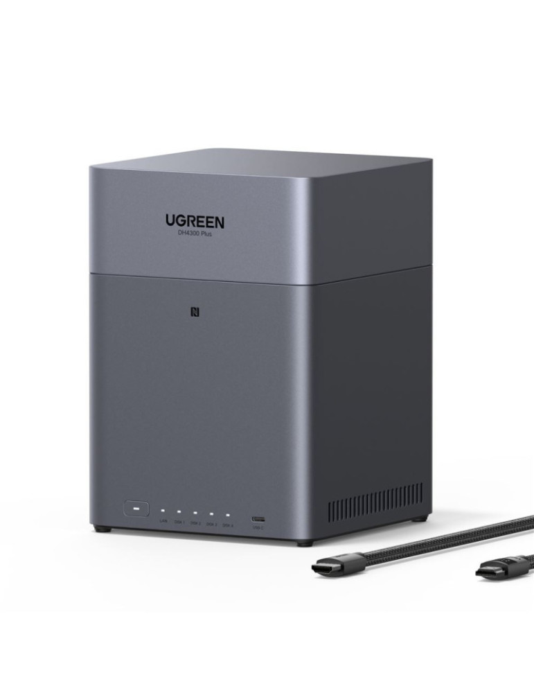 Ugreen DH4300 Plus NAS Mini Tower 8 Go LPPDDR4X | DOTIRI