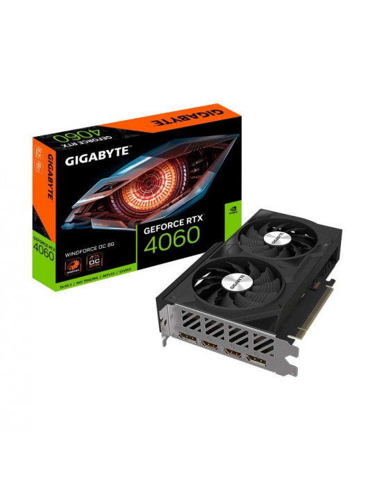 Gigabyte GeForce RTX 4060 WINDFORCE OC 8G NVIDIA 8 Go GDDR6