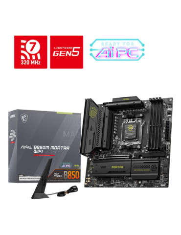 MSI MAG B850M MORTAR WIFI o