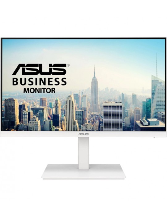 ASUS VA24EQSB-W ÃƒÂ©cran plat de PC 60,5 cm (23.8") 1920 x 1080 pixels Full HD LED Blanc