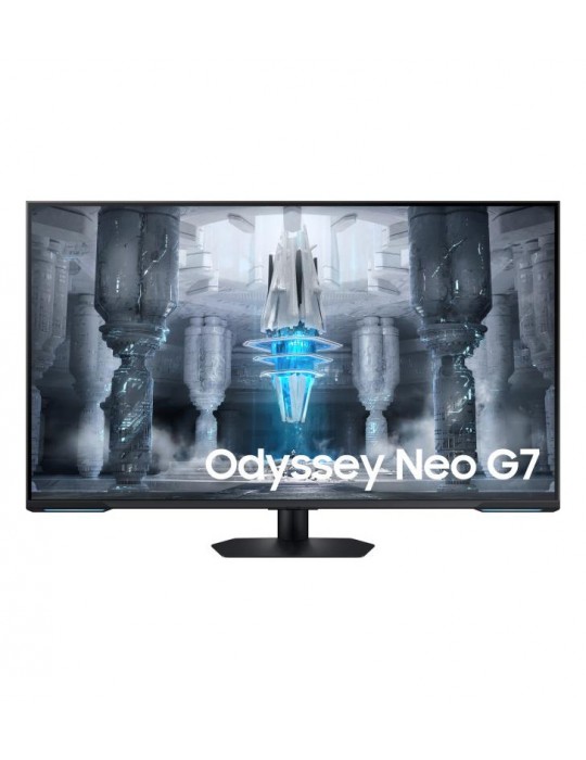 Samsung Odyssey Neo G7 ÃƒÂ©cran plat de PC 109,2 cm (43") 3840 x 2160 pixels 4K Ultra HD LED Blanc