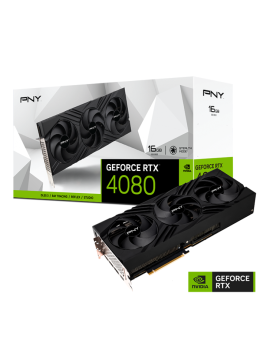 PNY GEFORCE RTX 4080 16GB VERTO Triple Fan Edition DLSS 3