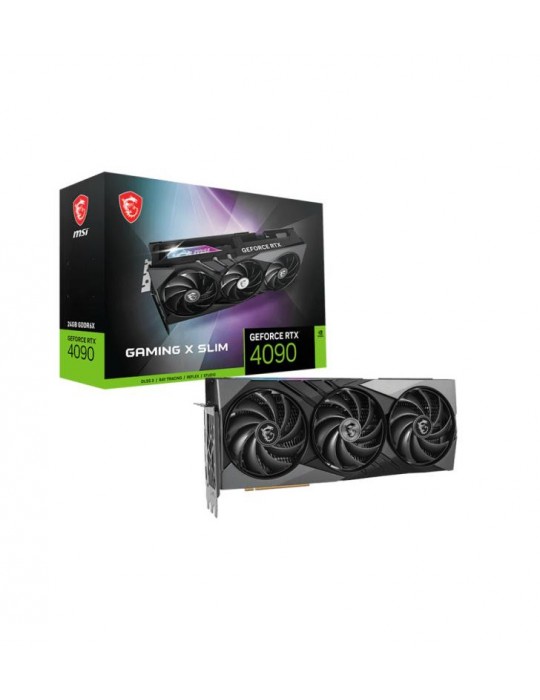 MSI GEFORCE RTX 4090 GAMING X SLIM 24G carte graphique NVIDIA 24 Go GDDR6X