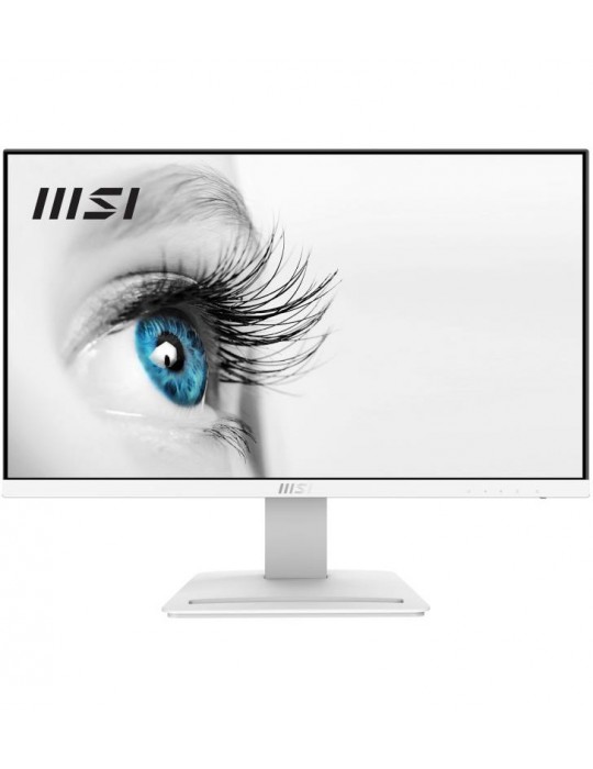 MSI Pro MP243XW écran plat de PC 60,5 cm (23.8") 1920 x 1080 pixels Full HD Blanc