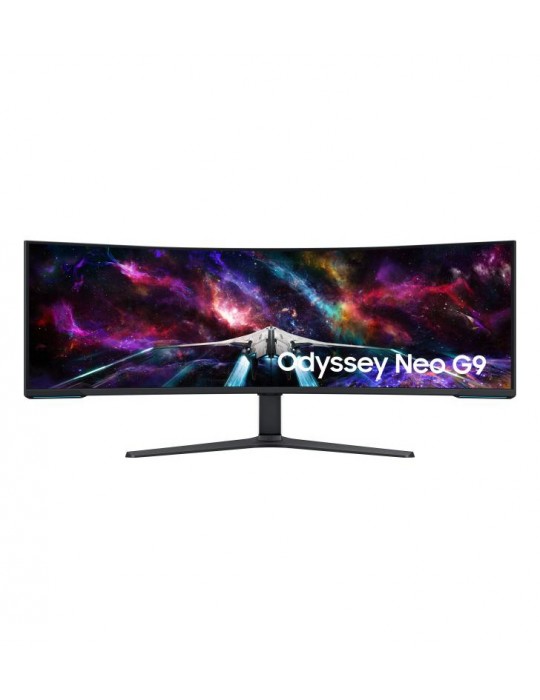 Samsung Odyssey S57CG952NU LED display 144,8 cm (57") 7680 x 2160 pixels Noir, Blanc