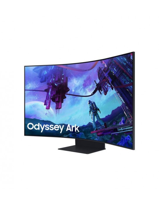 Samsung Odyssey S55CG970NU écran plat de PC 139,7 cm (55") 3840 x 2160 pixels 4K Ultra HD LED Noir