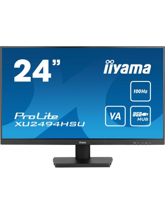 iiyama ProLite écran plat de PC 60,5 cm (23.8") 1920 x 1080 pixels Full HD LED Noir