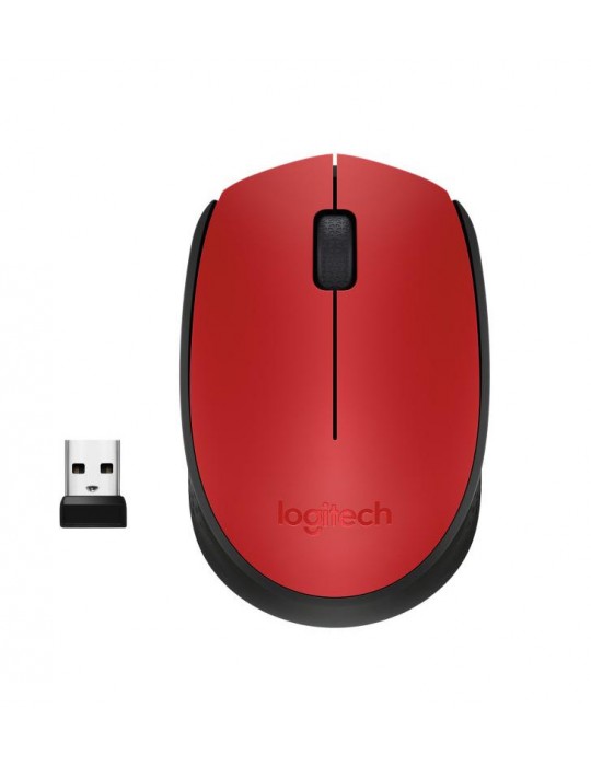 LOGITECH M171 Sans fil Retail Rouge