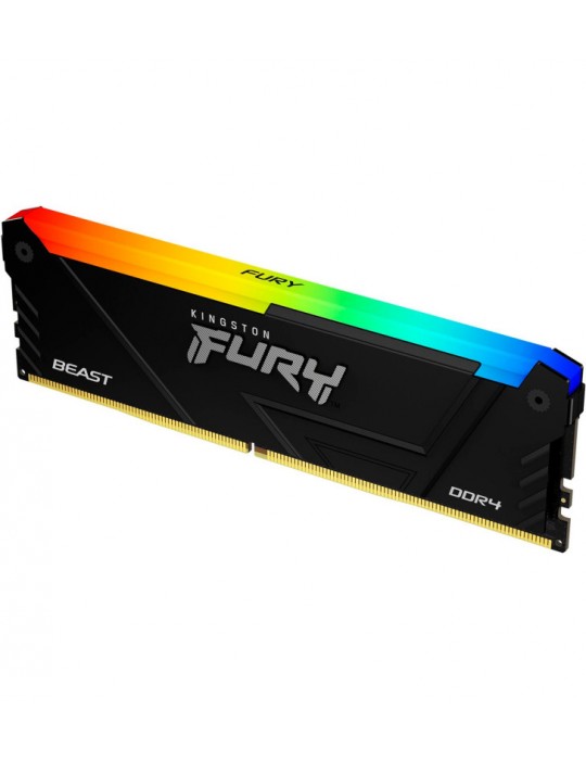 KINGSTON 8G  (1x8G) D4 3200Mhz FURY Beast Rgb*KF432C16BB2A/8