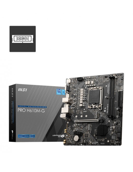 MSI PRO H610M-G DDR5