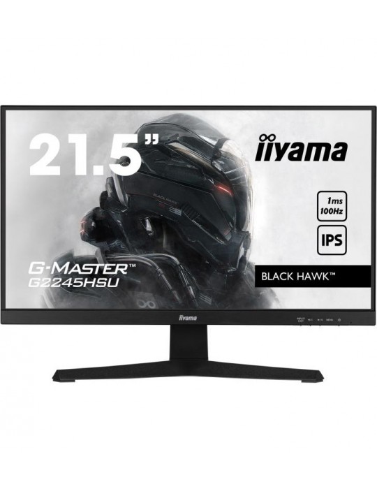 iiyama G-MASTER G2245HSU-B1 écran plat de PC 55,9 cm (22") 1920 x 1080 pixels Full HD LED Noir