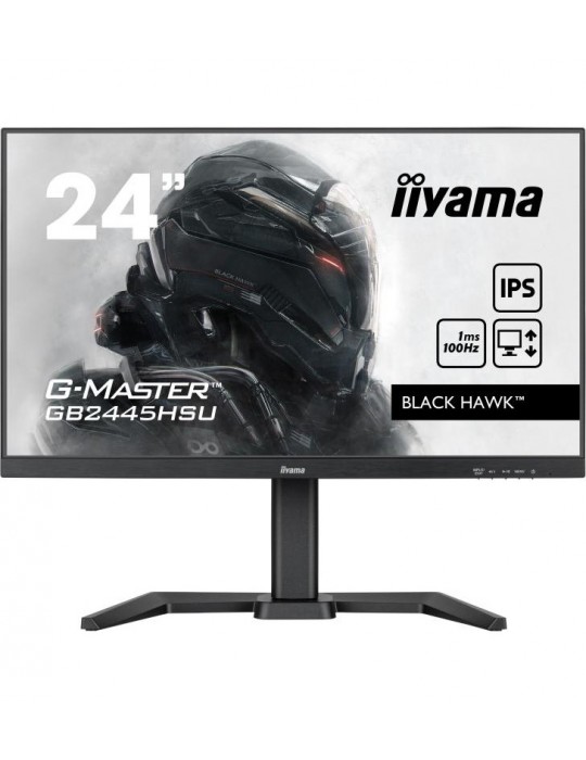 iiyama G-MASTER GB2445HSU-B1 écran plat de PC 61 cm (24") 1920 x 1080 pixels Full HD LED Noir