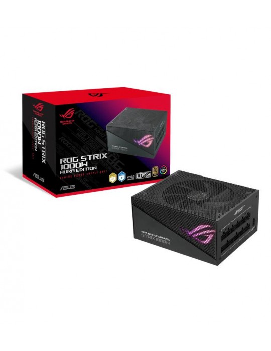 ASUS ROG Strix 1000W Gold Aura Edition unité d'alimentation d'énergie 20+4 pin ATX ATX Noir