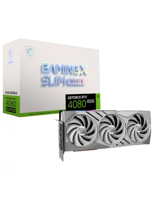 MSI RTX 4080 SUPER 16G GAMING X SLIM WHITE