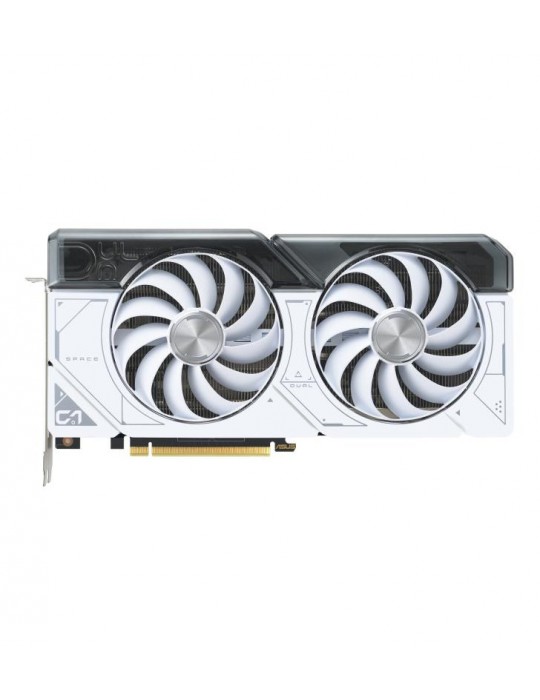 ASUS Dual -RTX4070S-O12G-WHITE NVIDIA GeForce RTX 4070 SUPER 12 Go GDDR6X