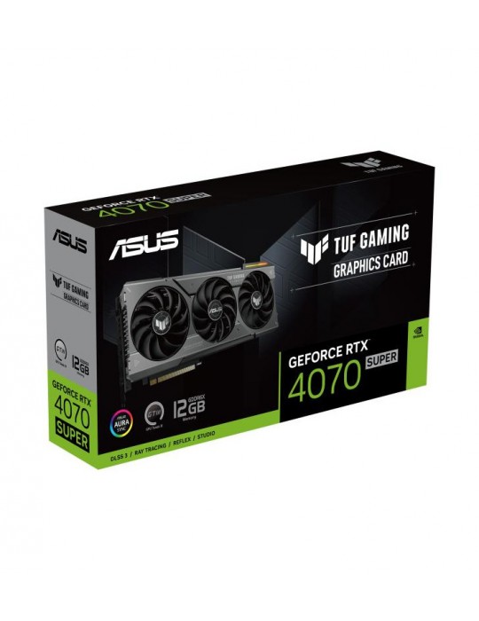 ASUS TUF Gaming TUF-RTX4070S-12G-GAMING NVIDIA GeForce RTX 4070 SUPER 12 Go GDDR6X