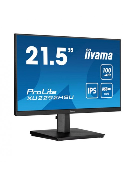 iiyama ProLite XU2292HSU-B6 écran plat de PC 54,6 cm (21.5") 1920 x 1080 pixels Full HD LED Noir