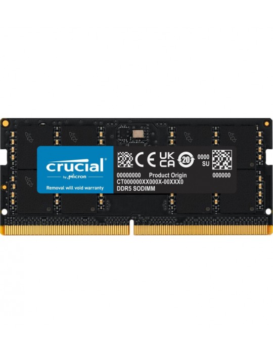 Crucial CT32G52C42S5 module de mémoire 32 Go 1 x 32 Go DDR5 5200 MHz