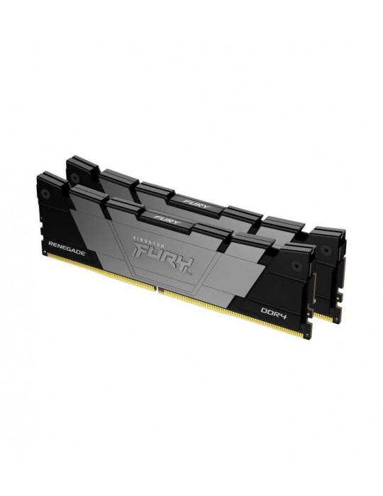 Kingston Technology FURY 32 Go 3600 MT/s DDR4 CL16 DIMM (Kits de 2) 1Gx8 Renegade Black