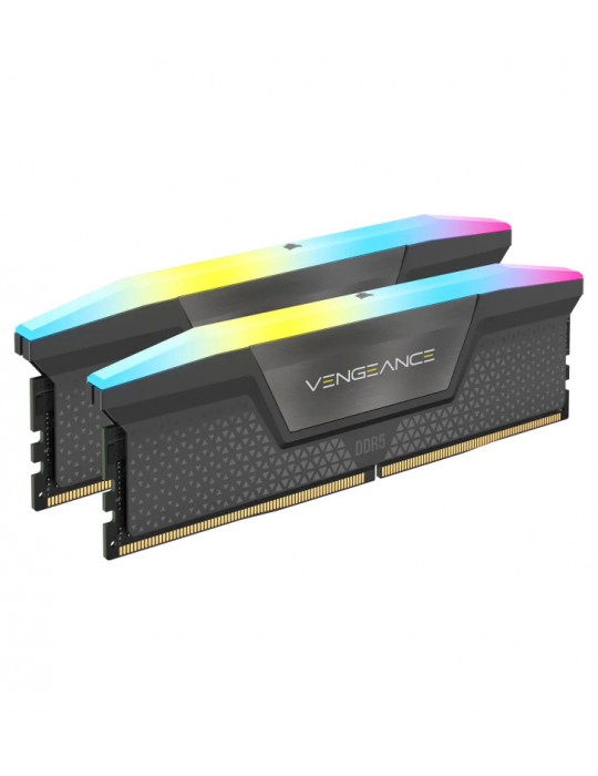 Corsair Vengeance RGB CMH32GX5M2E6000Z36 module de mémoire 32 Go 2 x 16 Go DDR5 6000 MHz