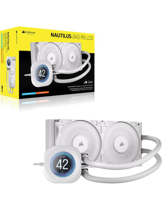 Corsair Nautilus 240 RS LCD Processeur | DOTIRI