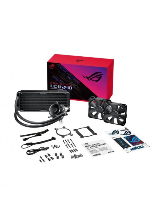 ASUS ROG STRIX LC II 360 Processeur Kit de refroidissement du liquide 12 cm Noir 1 pièce(s)