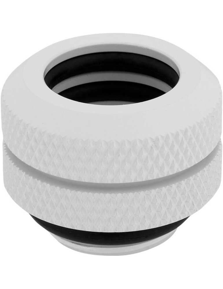 CORSAIR Hydro X Series XF Connecteur - Blanc (x 4)
