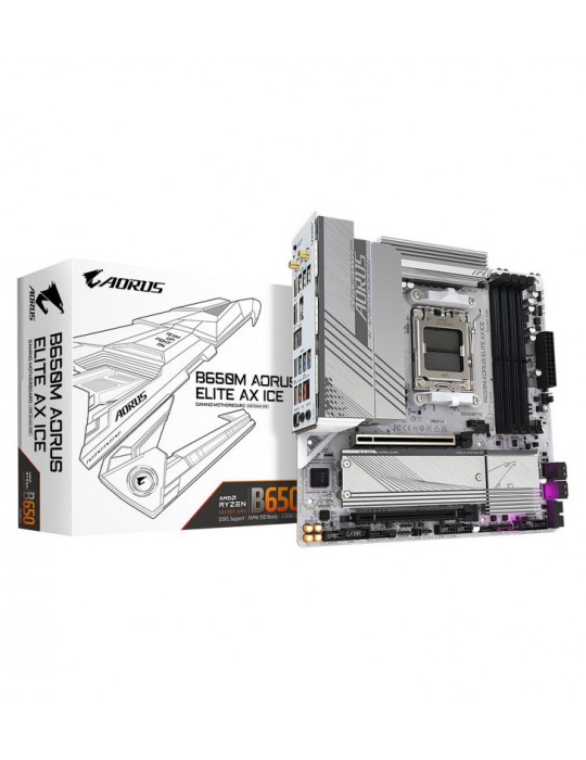 GIGABYTE B650M A ELITE AX ICE