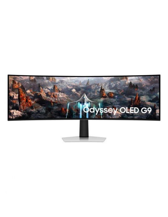 Samsung Odyssey S49CG934SU écran plat de PC 124,5 cm (49") 5120 x 1440 pixels DQHD OLED Argent