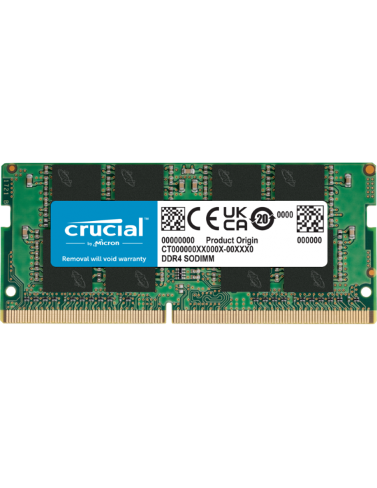 CRUCIAL SODIMM 8G (1x8G) DDR4-3200 Tray *CT8G4SFRA32AT