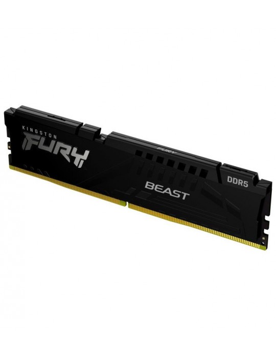 Kingston Technology FURY Beast 16 Go 6400 MT/s DDR5 CL32 DIMM Black XMP