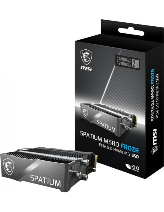 MSI SSD SPATIUM M580 PCIe 5.0 NVMe M.2 / 2TB FROZR